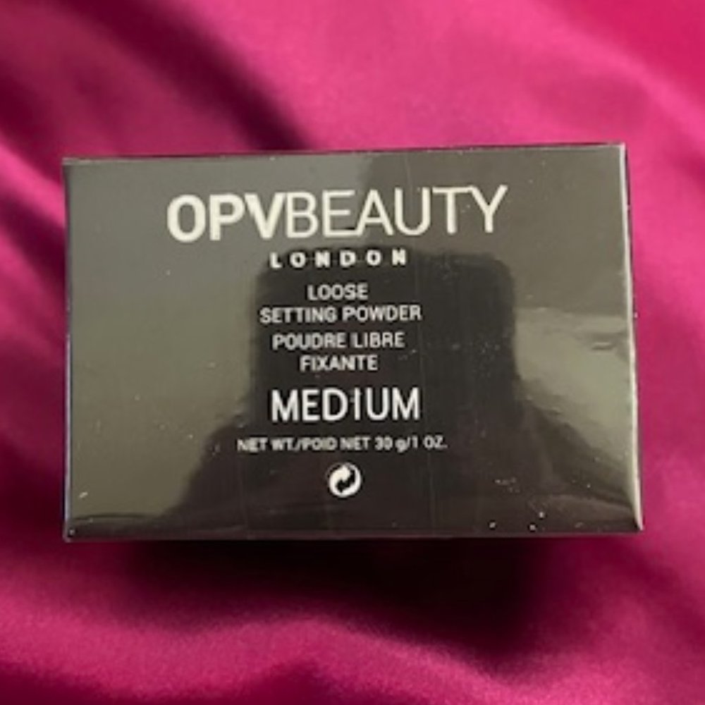 OPVBeauty London Loose Setting Powder Medium  1 oz